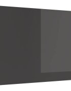 vidaXL Кухненски гръб Тъмен сив 70 x 50 cm закалено стъкло