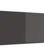 vidaXL Кухненски гръб Тъмен сив 80 x 40 cm закалено стъкло