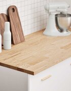 vidaXL Кухненски работен плот 120x635x27 см дъб масив правоъгълна