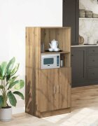 vidaXL Кухненски шкаф дъб артизан 57x415x1315 см инженерно дърво