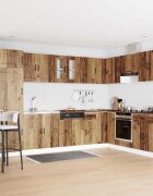 vidaXL Кухненски шкаф Kalmar Старо дърво 80 x 46 x 815 см