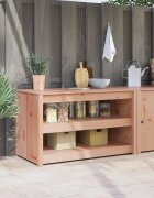 vidaXL Кухненски шкаф MEPPEL Кафяв дъб 106 x 55 x 64 cm