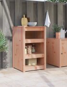 vidaXL Кухненски шкаф MEPPEL Кафяв дъб 55 x 55 x 92 cm