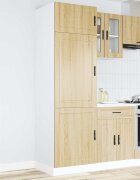 vidaXL Кухненски шкаф Porto дъб сонома инженерно дърво
