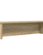 vidaXL Кухненски стелаж за подреждане Дъб Сонома 50x15x16 cm