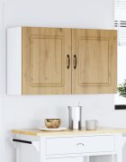 vidaXL Кухненски стенни шкафове 2 бр. Kalmar Артисан дъб инженерна дървесина