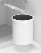vidaXL Кухненски вграден кош пластмаса 12 л