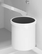 vidaXL Кухненски вграден кош пластмаса 8 л