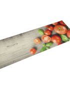 vidaXL Кухненско килимче миещо домати 45x150 см кадифе