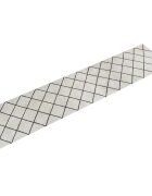 vidaXL Кухненско килимче миещо квадрати 60x300 см кадифе
