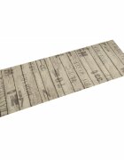 vidaXL Кухненско килимче миещо ограда 45x150 см кадифе