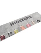 vidaXL Кухненско килимче миещо Shoezone 45x150 см кадифе