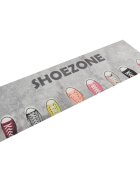vidaXL Кухненско килимче миещо Shoezone 60x180 см кадифе