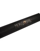 vidaXL Кухненско килимче миещо текст Coffee 60x300 см кадифе