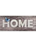 vidaXL Кухненско килимче перимо надпис "Home" 60x180 см