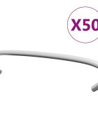 vidaXL Куки за габиони 50 бр поцинкована стомана 10 см