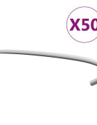 vidaXL Куки за габиони 50 бр поцинкована стомана 15 см