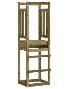 vidaXL Кула за игра 53x465x169 см импрегнирана борова дървесина