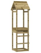 vidaXL Кула за игра 53x465x194 см импрегнирана борова дървесина