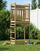 vidaXL Кула за игра на открито Натурално 85 x 53 x 207 см