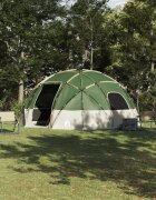 vidaXL Куполна палатка с покрив Зелен 475 х 475 х 235 см тафта