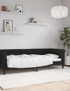 vidaXL Кушетка черна 80x200 см кадифе