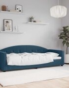 vidaXL Кушетка тъмносиня 80x200 см кадифе