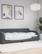 vidaXL Кушетка тъмносива 80x200 см кадифе