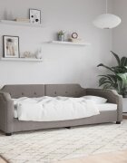 vidaXL Кушетка таупе 80x200 см плат