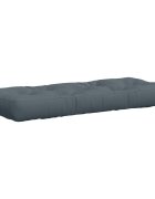 vidaXL Кушон за палет VIANEN 100% полиестер Синьо 120 x 50 x 12 см