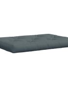 vidaXL Кушон за палет VIANEN 100% полиестер Синьо 120 x 80 x 12 cm