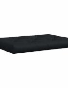 vidaXL Кушон за палет VIANEN 100% полиестер Тъмен син 120 x 80 x 12 cm