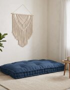 vidaXL Кушон за палетен диван Индийски 120 x 80 x 12 cm Текстил