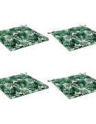 vidaXL Кушони за сядане 4 броя SOEST 4 бр. 100% полиестер