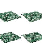 vidaXL Кушони за сядане 4 броя SOEST 4 бр. 100% полиестер