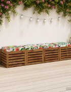 vidaXL Кушони за сядане 4 броя VUGHT 4 pcs 100% полиестер Многоцветен