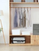 vidaXL Кутии за съхранение 2 бр текстил 43x34x23 см сиви