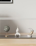 vidaXL Кутия витрина прозрачна 30x15x14 см акрил