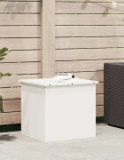 vidaXL Кутия за cushions за градинско съхранение Поцинкована стомана