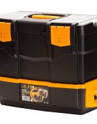 vidaXL Кутия за инструменти 420x220x340 мм PP