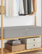 vidaXL Кутия за съхранение 24 бр. Нетъкан текстил 90 x 48 x 15 см