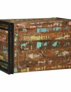 vidaXL Кутия за съхранение 80 x 50 x 50 см регенерирано дърво