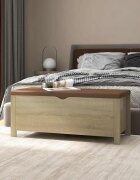 vidaXL Кутия за съхранение дъб сонома 105x40x45 см инженерно дърво