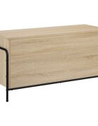 vidaXL Кутия за съхранение Дъб сонома 80 x 40 x 495 см