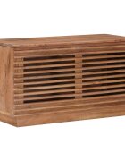 vidaXL Кутия за съхранение Естествен 85 x 40 x 46 см