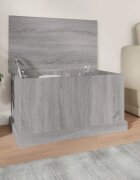 vidaXL Кутия за съхранение сив сонома 70x40x38 см инженерно дърво