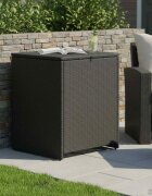 vidaXL Кутия за възглавници 55 x 55 x 69 см стомана