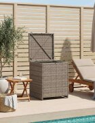 vidaXL Кутия за възглавници 55 x 55 x 69 см стомана