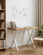 vidaXL Квадратна хранителна маса 90 x 55 x 75 см