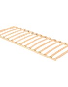 vidaXL Ламелна подматрачна рамка Кафяво 70 x 190 cm Солидно бук